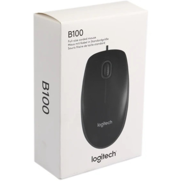 羅技 Logitech B100 有線光學滑鼠