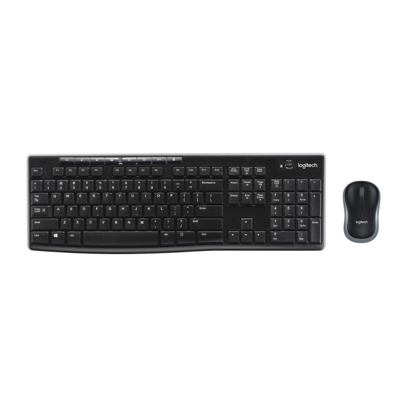 羅技 Logitech MK270R 無線鍵鼠組【2.4GHz/標準全尺寸/無線鍵鼠組】