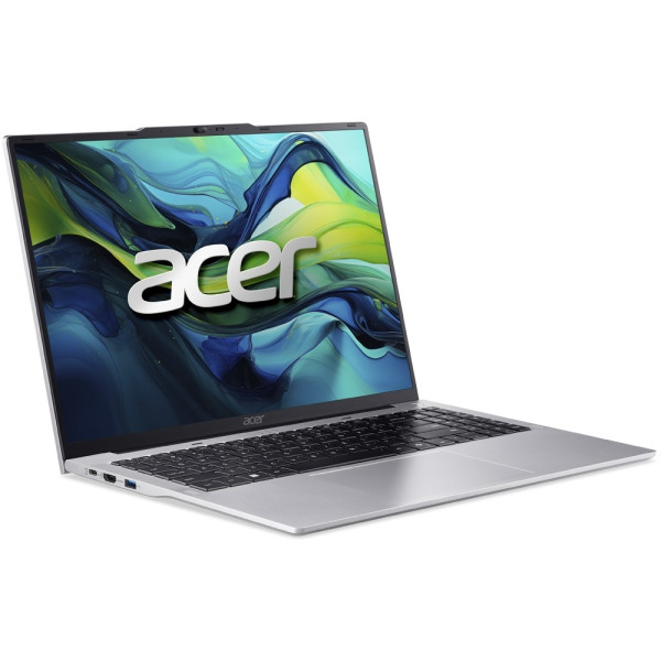 Acer Aspire Lite AL16-52P-39NQ 銀【i3-1315U/8G/512G SSD/Type-C PD充電/Win11】16吋 文書娛樂筆電