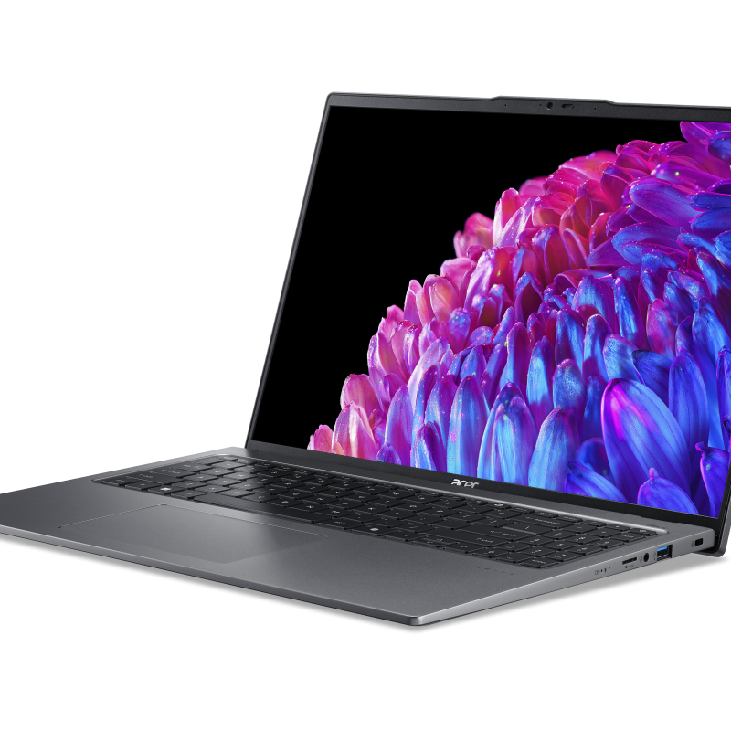 宏碁 Acer Swift Go SFG16-72 SFG16-72-74C7 星空灰 送500G SSD組【Ultra 7 155H/32G/512G SSD/WQXGA+/OLED/Win11】 16吋 輕薄AI筆電