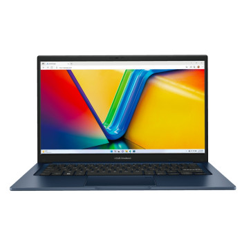 《喜迎新春》ASUS Vivobook X1404 X1404VA-0021B1335U 午夜藍【送筆電包/i5-1335U/512G SSD/8G RAM/軍規/Ｗin11】14吋 輕薄文書筆電