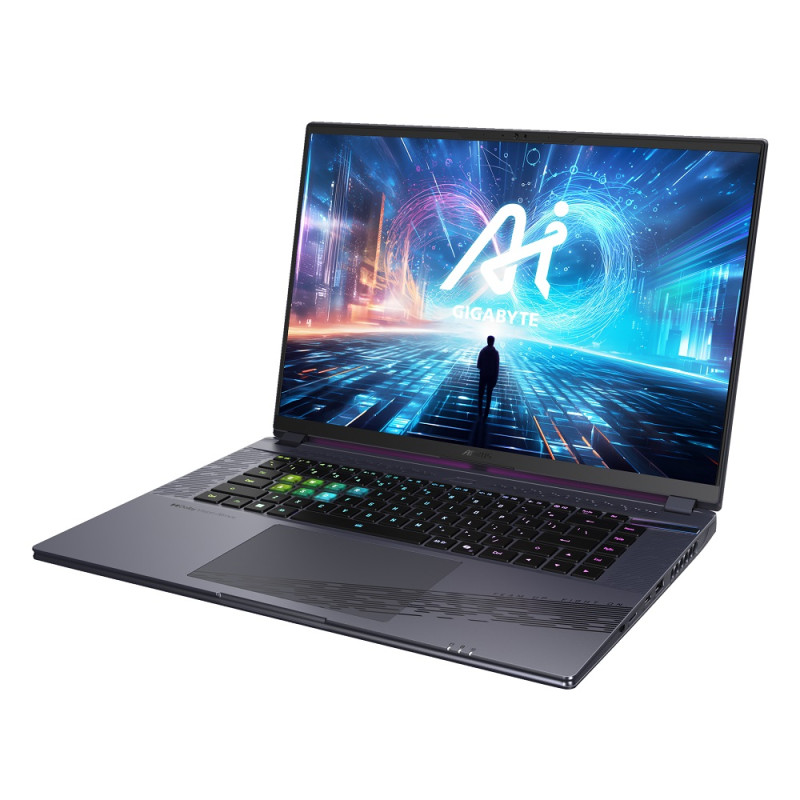 技嘉 GIGABYTE AORUS 16X AKG 星夜灰 直升64G記憶體【i7-14650HX/RTX 4060 8G/1TB SSD/QHD+/165Hz/Win11】16吋 特仕版AI電競筆電