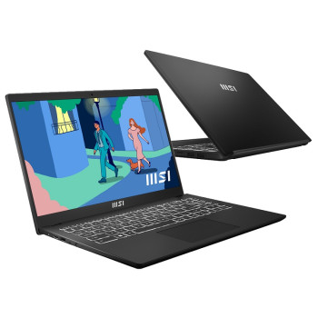 微星 MSI Modern 15 H B13M-012TW 黑【i5-13420H/8G/Iris Xe/512G SSD/FHD/Win11】15.6吋 高效商務筆電