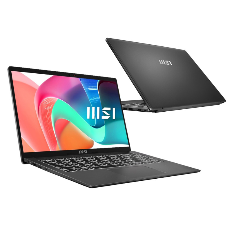 微星 MSI Modern 15 F13MG-049TW 鉑金灰【i3-1315U/8G/512G SSD/FHD/Win11】 15.6吋 輕薄商務筆電