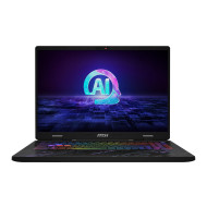 微星 MSI Pulse 16 AI C1VFKG 黑 直升64G記憶體【Ultra 9 185H/RTX 4060 8G/1TB SSD/QHD+/240Hz/Win11】16吋 特仕版龍魂電競筆電