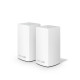 Linksys Velop WHW0102 Mesh(AC1300) 網狀路由器兩入組【Wi-Fi 5/雙頻/四核心/美國知名品牌】