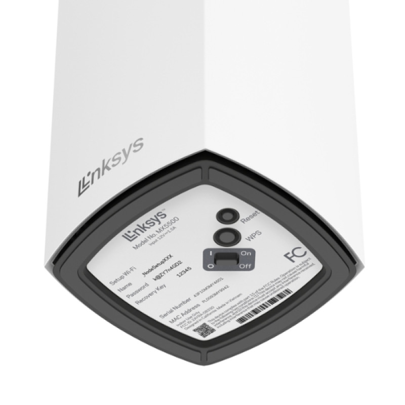 Linksys Velop MX10600 Mesh(AX5300) 網狀路由器雙入組【Wi-Fi 6/三頻/四核心/美國知名品牌/大型活動等適用】